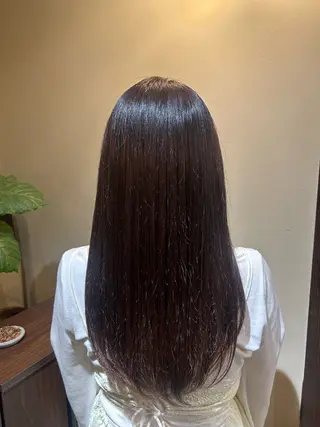 ロング すずみ/カラーモデル /髪に優しいカラーのヘアスタイル