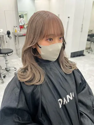 ロング カラー ヘアアレンジ ♡ 𝐑𝐈𝐎♡のヘアスタイル