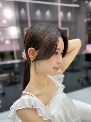 ロング 新宿/韓国レイヤー/ 髪質改善/ 佐藤のヘアスタイル