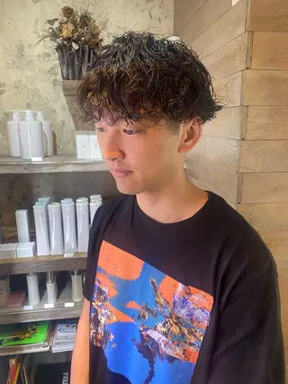 ミディアム 千壽 ちよのヘアスタイル