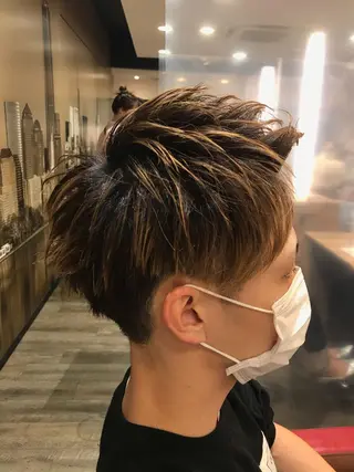 ショート メンズ 限定クーポン 💕大量更新ブリーチのヘアスタイル