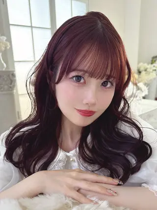 ロング カラー リルミーミュエナ💎 大須/矢場町/上前津のヘアスタイル