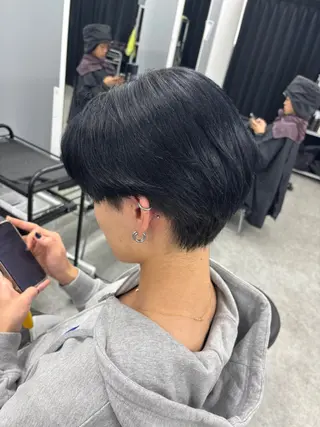 ショート 韓国トレンドヘア🤍 Chima🤍のヘアスタイル