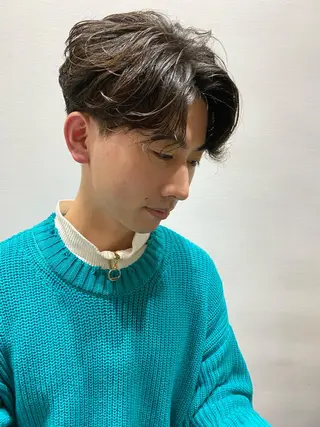 ショート パーマ メンズ Dxxxx III所属・女性目線の大人 メンズ*Ayakaのヘアスタイル