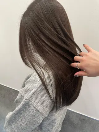 ミディアム カラー ヘアアレンジ アイブロウ ミニボブ/ブリーチ 🌈MISATOのヘアスタイル