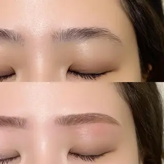 アイブロウ 中東 真子のヘアスタイル