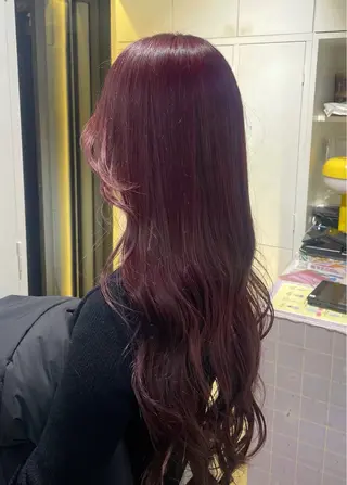 ロング 野上 こころのヘアスタイル