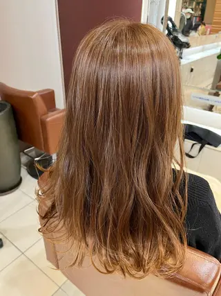 セミロング カラー ハイトーンカラー🩵 耳ツボジュエリー👂のその他イメージ