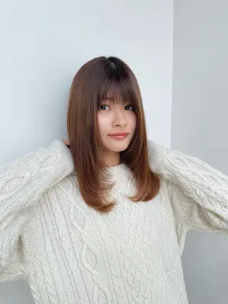 ミディアム ボブ/ミディアム 親しみやすさ/さくらのヘアスタイル