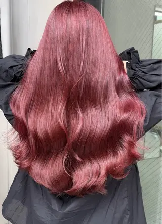 ロング カラー マンスルージュKITTEマルイ博多店所属・✨翔/ブリーチなし カラー/博多駅1分のヘアスタイル