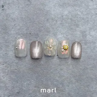 ネイル marl -Msisnailsalon-甲子園店所属・marl 甲子園店 aiのネイルデザイン