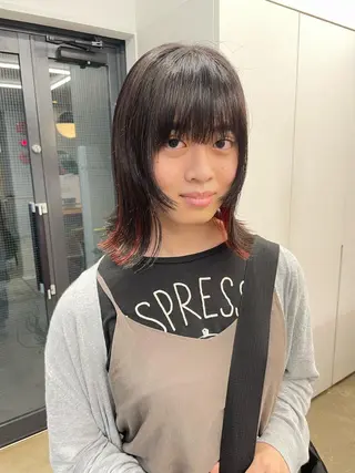 ショート カラー pole所属・【pole】 minaのヘアスタイル