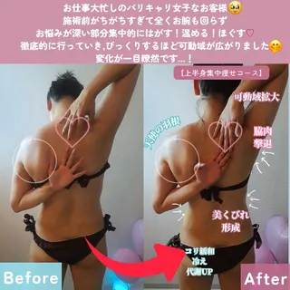 痩身ハーブピーリング 筋膜リリース☆B&Hのエステ・リラクイメージ