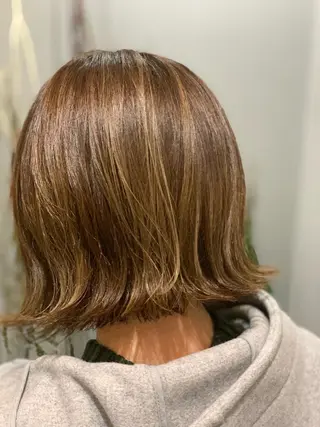 ミディアム カラー ✨美髪🫧ツヤ髪 Miyakaのヘアスタイル