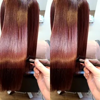 ロング カラー 原田 祥彰のヘアスタイル