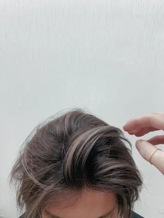 ショート カラー 🌿nudeカラー/ レイヤー/藤原🌿のヘアスタイル