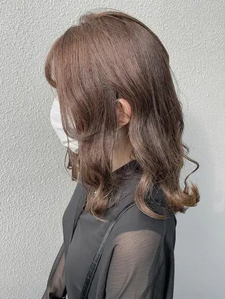 ミディアム カラー Fbeauty所属・ブリーチ koheiのヘアスタイル