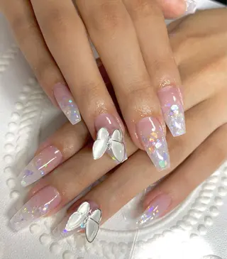 セミロング ネイル lune nail_2017のその他イメージ