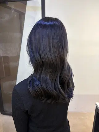 ミディアム カラー SEAM所属・いぶ /札幌美容師のヘアスタイル