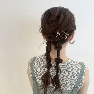 ヘアアレンジ eyelist /cocomi‎🤎のマツエク・マツパデザイン