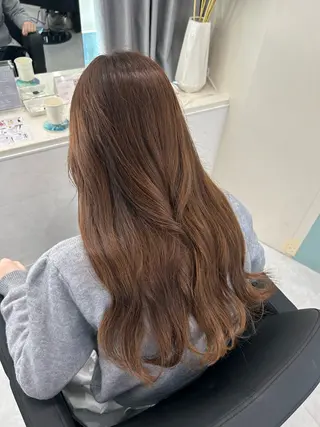 ロング MAHO/透明感カラ ー/髪質改善🍒のヘアスタイル