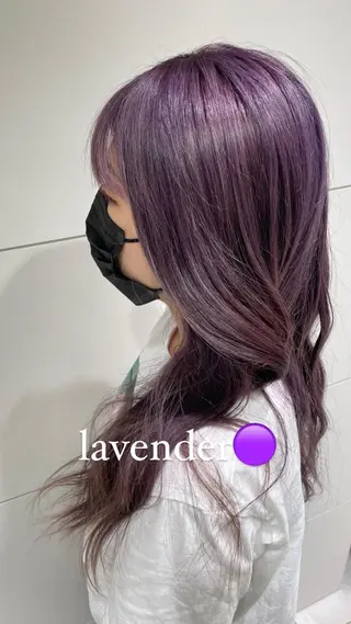 ロング カラー 髪質改善クロスパーマ モリオカ モエ💫のその他イメージ