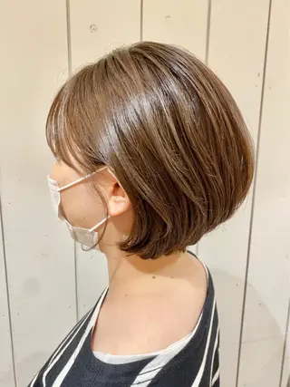 ショート 🫧顔周りカット 🫧樫村優香のヘアスタイル