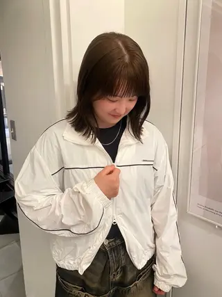 ショート カラー riria/ボブ /ブラウンカラー🎀のヘアスタイル