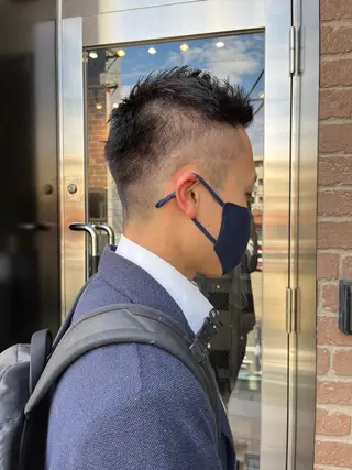 ショート カラー パーマ ヘアアレンジ メンズ キッズ ネイル マツエク・マツパ アイブロウ times salon名駅所属・久木原 ゆりのヘアスタイル