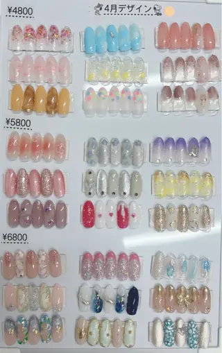 ネイル Beauty Salon Ace（ネイルサロン　エース）所属・池袋フィルイン Ace♡長さだしのネイルデザイン