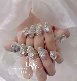 ネイル ラベンダー💖日暮里 ルル💖ネイルのネイルデザイン