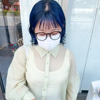 ミディアム カラー 高橋 みく/ minim 暖色のヘアスタイル