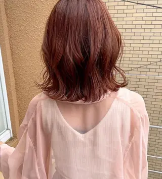 ミディアム カラー Happiness王寺店所属・ボブ、韓国特化型 ✨中野悠のヘアスタイル