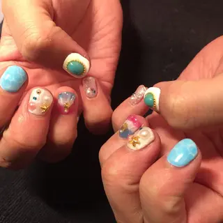 ネイル BANBINANAIL所属・イリネコ マリのネイルデザイン