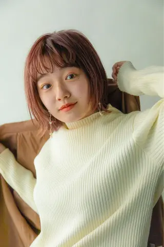 ミディアム カラー パーマ ヘアアレンジ メンズ キッズ ネイル マツエク・マツパ ANSENS  by  Mode K's所属・顔周りレイヤー ☺︎shunのヘアスタイル