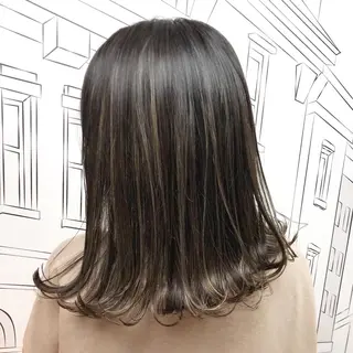 ミディアム カラー レイヤー⭐️カラー ⭐️平川雅史のヘアスタイル