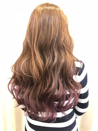 ロング カラー La La zipangu所属・🍋LaLa zipangu🍋のヘアスタイル