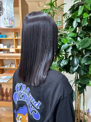 カラー みやもと みくのヘアスタイル