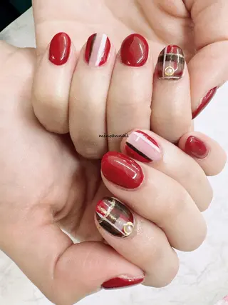 ネイル 美ノ庵ネイルサロン メトロポリタン前店のネイルデザイン