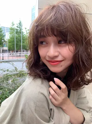 メンズ縮毛矯正 ニュアンスパーマのヘアスタイル