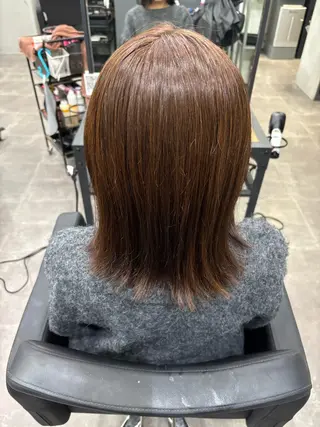 ミディアム カラー Cecil hair所属・yui/パーマ/ メンズカットのヘアスタイル