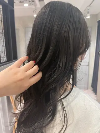 ロング カラー 🧸 山下 礼華 🧸のヘアスタイル