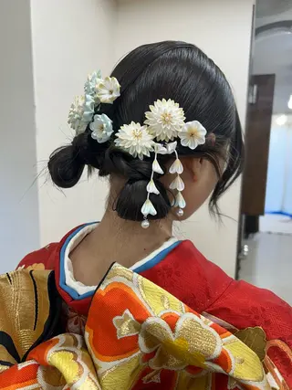 ロング ヘアアレンジ ☕️結【suii.】 ボブ/ヘアセット☕️のヘアスタイル