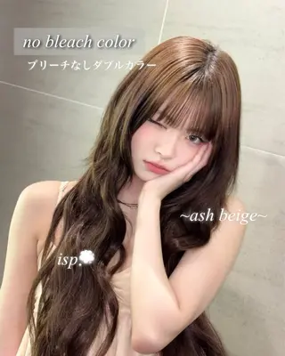 セミロング カラー 💎透明感カラー /kaito💎のヘアスタイル