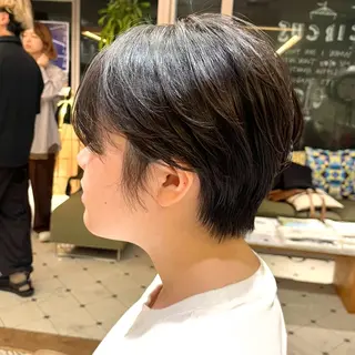 ショート ショートカット / 銀座/ 青山莉奈のヘアスタイル
