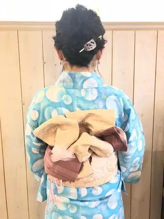 ヘアアレンジ 福元友梨 ディレクター✂️のヘアスタイル