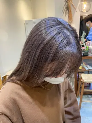 カラー なかむら ゆきのヘアスタイル