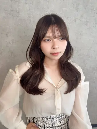 セミロング KAEDE🎀 ジャニオタ美容師のヘアスタイル