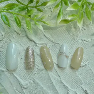 ネイル ⭐︎休業中の練習⭐︎ JNA認定講師髙橋のネイルデザイン