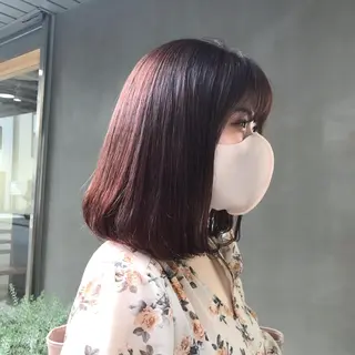 ミディアム カラー ヘアアレンジ moi-meme.soe所属・タナカ リナのヘアスタイル